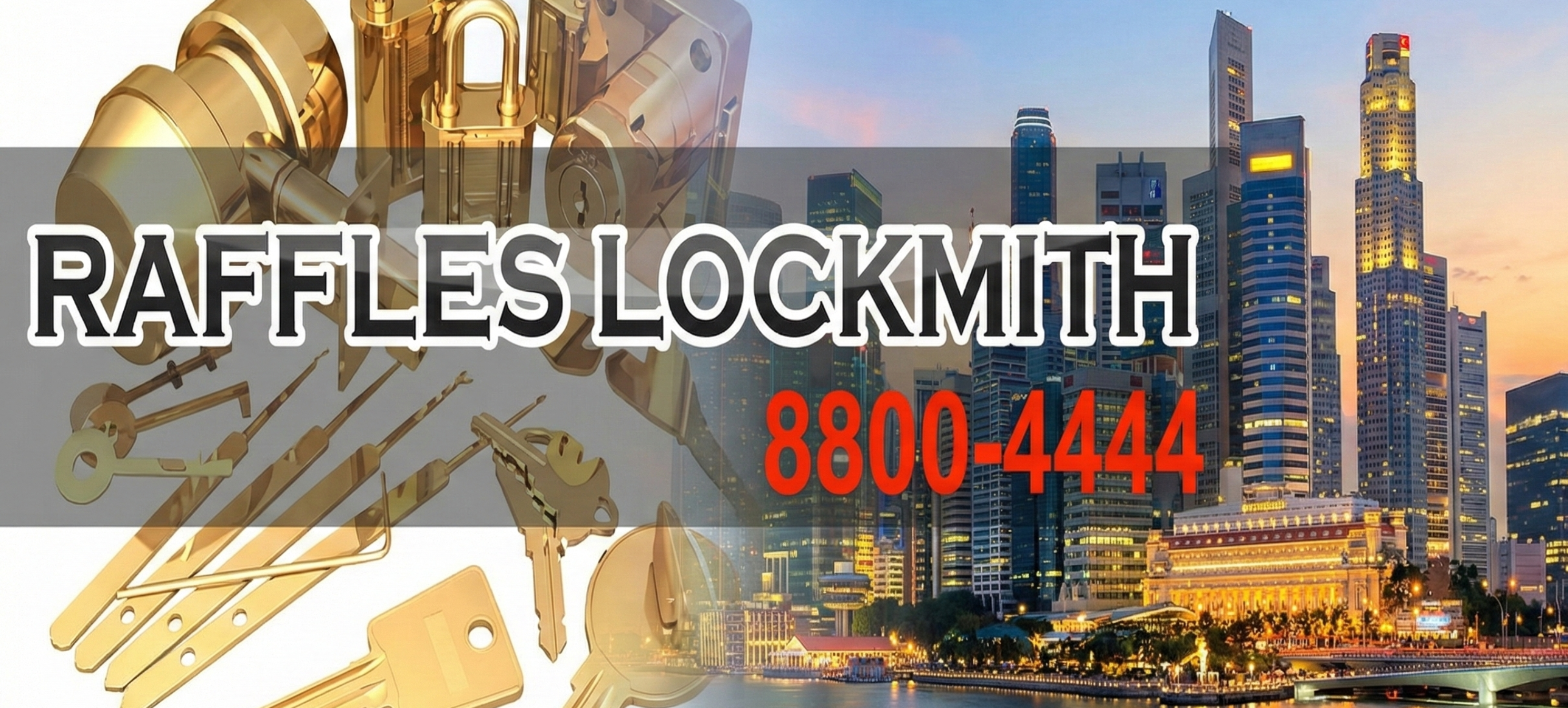 Residential locksmith services in Singapore